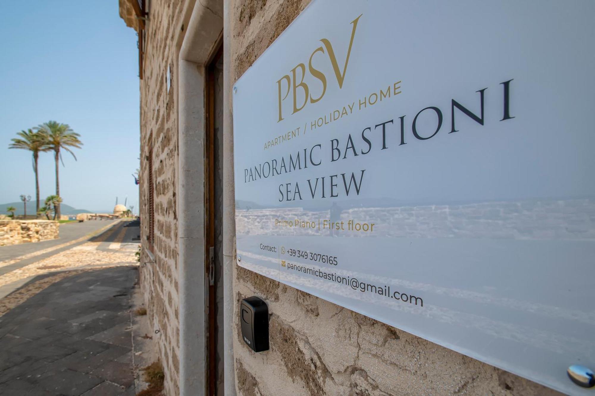 Panoramic Bastioni Sea View Lejlighed Alghero Eksteriør billede