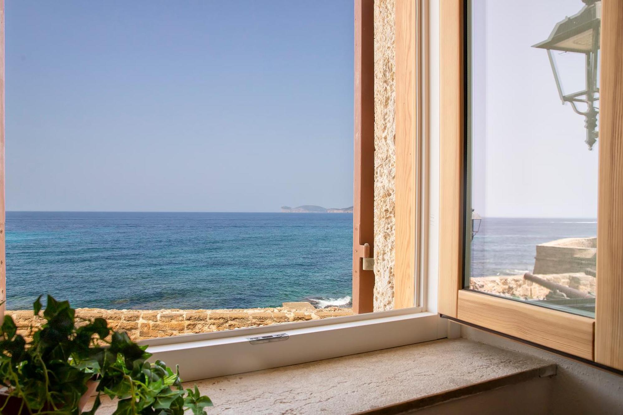 Panoramic Bastioni Sea View Lejlighed Alghero Værelse billede
